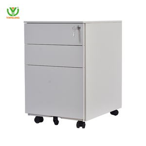 Yinlong thép di động Tủ bệ 3 ngăn kéo Tủ hồ sơ lăn bệ di động kim loại lưu trữ tủ với 3 ngăn kéo - Product Image 3