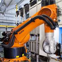 Bras robotique industriel Kuka 6 axes KR 600 R2830 avec solutions de robot de cueillette d'entrepôt de clôture de sécurité CNGBS