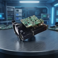 Télémètre laser industriel OEM longue portée avec indice de protection IP66 et grossissement 10x pour applications de chasse, drones/UAV