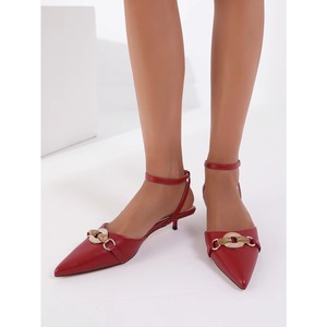 Zapatos de Lujo, Tacones de Verano, Sandalias de Punta Puntiaguda con Tacón de Aguja para Mujer - Product Image 6