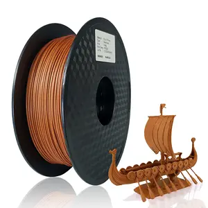 Hello3D Custom 3d Wood Filament 1.75mm Pla Filament 3d Printing Wood Filament Wood Effect Plastic rods