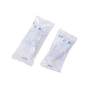 Almohadillas bucales médicas desechables Guilong, blancas, de dureza media, para uso con nebulizador, en odontología y gastroscopia. - Product Image 1