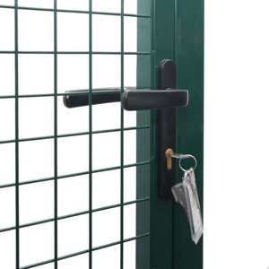 Porta da Giardino/<span class=keywords><strong>Balcone</strong></span> Moderna in Metallo Verniciato a Polvere da 6 Piedi, Ecologica, per Esterni - Product Image 4