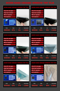 Chuyên nghiệp lớp 2-lớp Nano gốm cửa sổ <span class=keywords><strong>tint</strong></span>-ô tô năng lượng mặt trời điều khiển phim nhiệt cao từ chối cửa sổ phim - Product Image 2