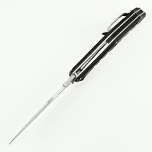 Cuchillo Plegable HOKC OEM para Camping, Hoja y Mango de Acero Inoxidable, Punta de Gota, Cambio Rápido, Uso Industrial y de Supervivencia al Aire Libre - Product Image 5