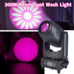 300W Işın Hareketli Kafa Lambası Gobo Işın Hareketli Kafa Lambası Düğün Konseri Işın 300 Sahne Lambası - Product Image 1