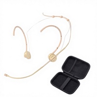 Micro-casque filaire en métal MiCWL OM12, pliable, avec suppression du bruit, léger, prise jack 3,5 mm, boîte à fermeture éclair