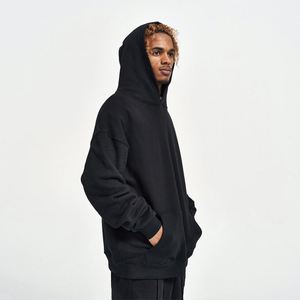 Sudadera con Capucha Corta Personalizada de Alta Calidad, Gruesa, sin Cordones, para Hombre - Product Image 2