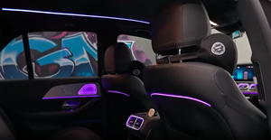 ICarsin para Mercedes Benz GLE W167 <span class=keywords><strong>GLS</strong></span> X167, Luz Ambiental Mágica, Nueva Luz Ambiental LED Sinfónica de Colores, Kit de Accesorios para Automóvil - Product Image 6