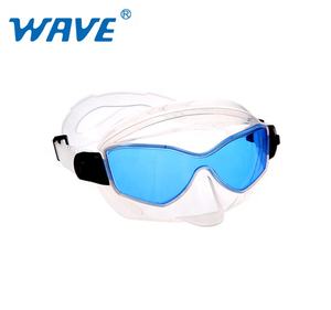 लहर कस्टम स्कूबा मुखौटा पारदर्शी लेंस सिलिकॉन तैरना स्नॉर्कलिंग ऑटो-क्लिप बकसुआ प्रणाली मुक्त गोताखोरी मुखौटा - Product Image 2