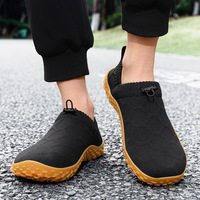 Chaussures d'été d'extérieur transfrontalières, grande taille, à bout large, solides, style pieds nus, pour couple, décontractées, fitness, sport