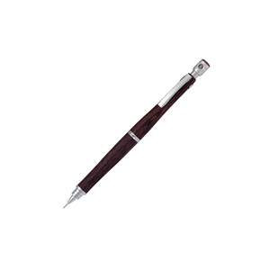 Crayon mécanique en bois HPS-2SK 0,3 0,5 mm, poignée en bois imprégné de résine, cinq tons de bois, gravable au laser, stylo cadeau - Product Image 2