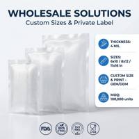 Rouleau de sacs sous vide gaufrés de qualité alimentaire 8 pouces x 50 pieds pour le stockage rapide des aliments en cuisine