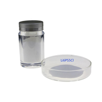 Bubuk Lithium Phosphorus Sulfur Chloride Li6PS5Cl 2-20um Merek ATSM untuk Elektrolit Padat Baterai Lithium Sulfur