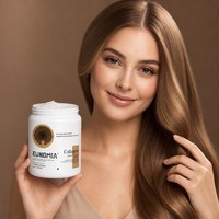 EUNOMIA Shampooing Antichute Hydratant Végétalien Nourrissant Régulateur de Sébum Soin Capillaire Kératine Collagène Liquide Professionnel