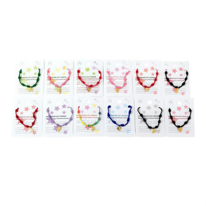 Stainless Steel Seven Star Knot <b>Beaded</b> <b>Bracelet</b> Set Handmade 12Pcs Unisex Fashion Jewelry Gift - Product Image 2