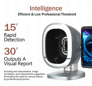 เครื่องวิเคราะห์ผิวหน้า เครื่องวัดความชุ่มชื้นผิว เครื่องวิเคราะห์สภาพผิว เครื่องตรวจจับรูขุมขน อุปกรณ์เสริมความงามสำหรับร้านเสริมสวย - Product Image 6