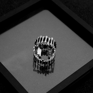 Hot Selling Personalized Niche Design Stainless Steel Irregular <b>Open</b> <b>Ring</b> Simple Versatile Unisex's <b>Rings</b> Wholesale Jewelry - Product Image 3