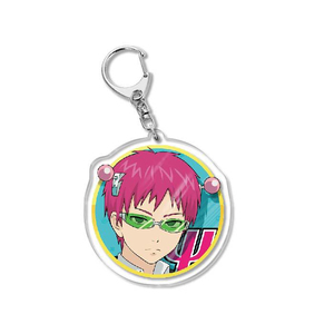 Porte-clés Anime La vie désastreuse de <span class=keywords><strong>Saiki</strong></span> K, modèle en acrylique <span class=keywords><strong>Saiki</strong></span> <span class=keywords><strong>Kusuo</strong></span> Teruhashi Kokomi, cadeaux de Noël - Product Image 3