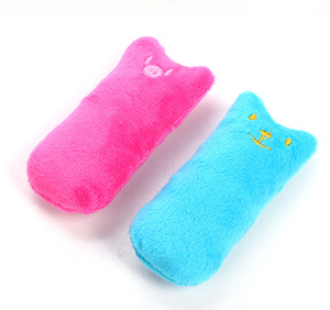 צעצוע חתולים אקולוגי מבד בצורת חיה חמודה, צעצוע אינטראקטיבי לאצבעות לחתולים שובבים, צעצוע חיות מחמד קטנות ויפות - Product Image 6