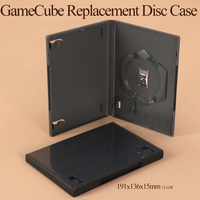 Boîtier de remplacement vide WEISHENG pour GameCube, boîte de 8 cm, mini-étuis pour jeux de CD, étui pour jeu GC à disque unique avec porte-carte mémoire