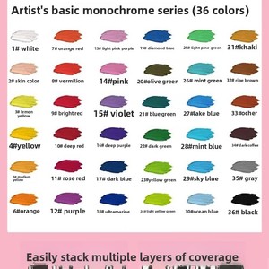 Crayón Monocromático Grueso de Color Blanco Intenso <span class=keywords><strong>Caino</strong></span> Rich Colors, Pastel al Óleo Suave y de Alta Densidad para Pintura en Estudio Infantil - Product Image 5