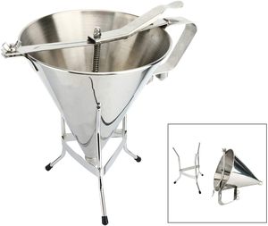 Entonnoir en acier inoxydable robuste, polyvalent, multi-usages, de haute qualité, lisse et anticorrosion pour la restauration hôtelière et les cuisines commerciales - Product Image 1