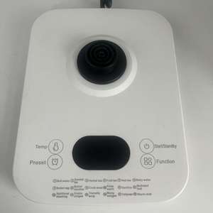 <span class=keywords><strong>Prix</strong></span> d'usine 1500W Théière multifonctionnelle en verre blanc avec élément filtrant pour la santé, utilisation en cuisine et à la maison - Product Image 3