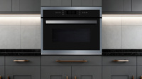 Four à micro-ondes encastrable 35L 1600W avec grill intégré, menu automatique, dégivrage par poids, écran LCD pour la maison et la cuisine RB45WC-10