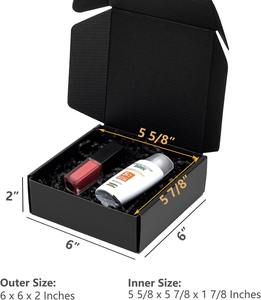 Caja de Cartón Corrugado para Envíos Aéreos con Impresión Personalizada, Nuevo Diseño de Embalaje de Papel Plegable con Logotipo Personalizado, Color - Product Image 2