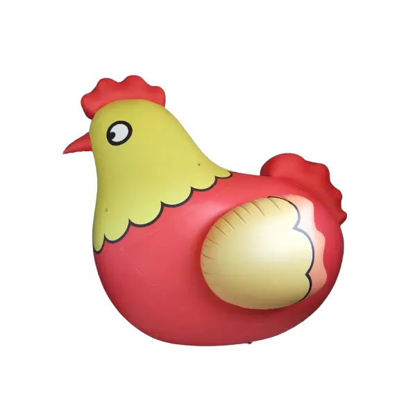 Leqi Popular Sale Custom Size Inflatable Rooster Chicken Balloon Animal Advertising Hanging Balloon