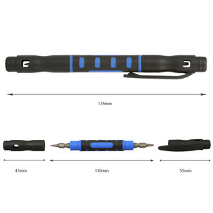 <span class=keywords><strong>4</strong></span> trong <span class=keywords><strong>1</strong></span> túi bút tuốc nơ vít Pentalobe rãnh Phillips Tri Wing vít điều khiển công cụ cho điện thoại sửa chữa - Product Image 3
