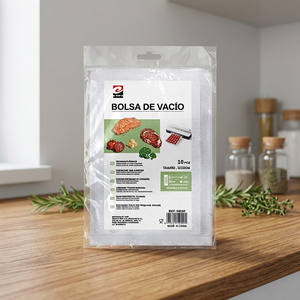 Sacchetti Sottovuoto in Plastica Erpsl 15x25cm 10 Pezzi, Contenitori Alimentari Testurizzati per Uso in Cucina e Conservazione della Freschezza - Product Image 4