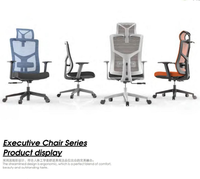Chaise de bureau ergonomique avec repose-pieds Solution d'assise confortable pour l'environnement de travail