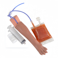 Kit d'entraînement vétérinaire pour la pratique de la ponction sanguine IV et de la cathétérisme IV sur la patte canine pour étudiants, vétérinaires et formation