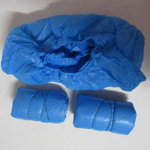 כיסויי נעל בטיחות כחול עמיד למים לכיסוי מגן חד פעמי - Product Image 5