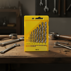 Jeu de forets HSS-G DIN 338 10 pièces multi-usages - Product Image 3