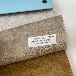 Tela de Terciopelo Holandés Sinovel Lines Bark 100% Poliéster, Grabada en Relieve, No Tejida, para Tapicería de Sofás - Product Image 5