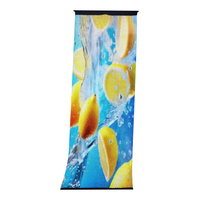 Pantalla LED de Malla para Drones P15-P25, 250g/m², IP65 Impermeable, a Todo Color, Transparente, para Publicidad Aérea, Texto/Animación, Tiendas Minoristas