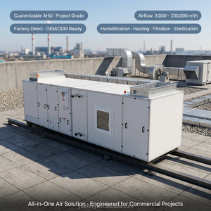 Unité de traitement d'air (UTA) de type DX avec compresseur scroll pour projets d'ingénierie CVC hôteliers et de bureaux – Refroidissement efficace - Product Image 1
