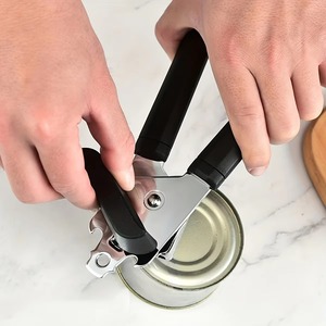 Professional Tin Manual Can Opener Multifunctional Stainless Steel <b>Beer</b> Grip Opener Side Cut Cans <b>Bottle</b> Opener Kitchen Gadgets - Product Image 3
