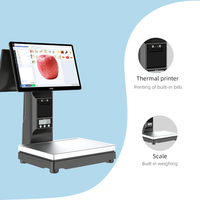 Vente en gros tout-en-un système de point de vente hors ligne ensemble complet caisse enregistreuse de poche avec terminal de paiement et balance produits des fabricants