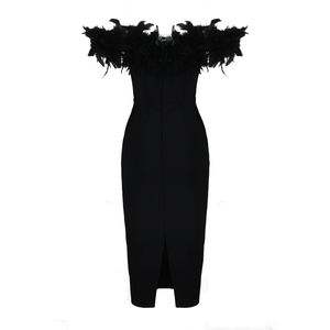 Robe de soirée élégante et luxueuse, robe de bal, col halter, mi-longue, perlée, sans manches, découpée, en satin respirant, rouge - Product Image 3