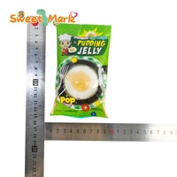 Puding Telur Goreng Lucu Permen Jeli Lembut Dengan Gula Bubuk Manis Asam