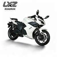 Nouvelle conception de moto électrique de tourisme pour adultes 72V, moteur 3000W 5000W, moto sportive puissante avec une vitesse maximale de >80 km/h et une autonomie de 40-150 km