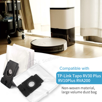 Bolsa sucia de repuesto eficiente Compatible con bolsa de polvo para aspiradora TP-Link Tapo RV30 Plus RV10Plus RVA200