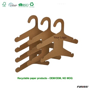 Perchas de Papel con Dibujos Animados para Habitación Infantil, Guardería, Almacenamiento de Ropa de Bebé, Armario, Ecológicas, Ahorran Espacio, Reciclables, Venta al Por Mayor - Product Image 3