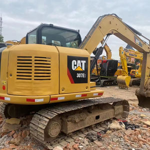 Miniexcavadora Caterpillar 307E2 con motor y bomba de núcleo de martillo para zanjar zanjas de 7 toneladas a bajo precio de venta - Product Image 1