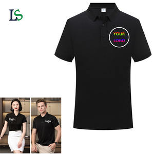 Polo de Golf Personalizado con Logo Bordado Barbero Peluquería Uniforme Manga Corta Polo Camiseta Algodón Polo Camisas Para Hombres - Product Image 1