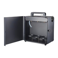 Effet d'éclairage de scène 3 têtes Fire Flame Machine Stage DMX 512 Spray Professional DJ concert Equipment